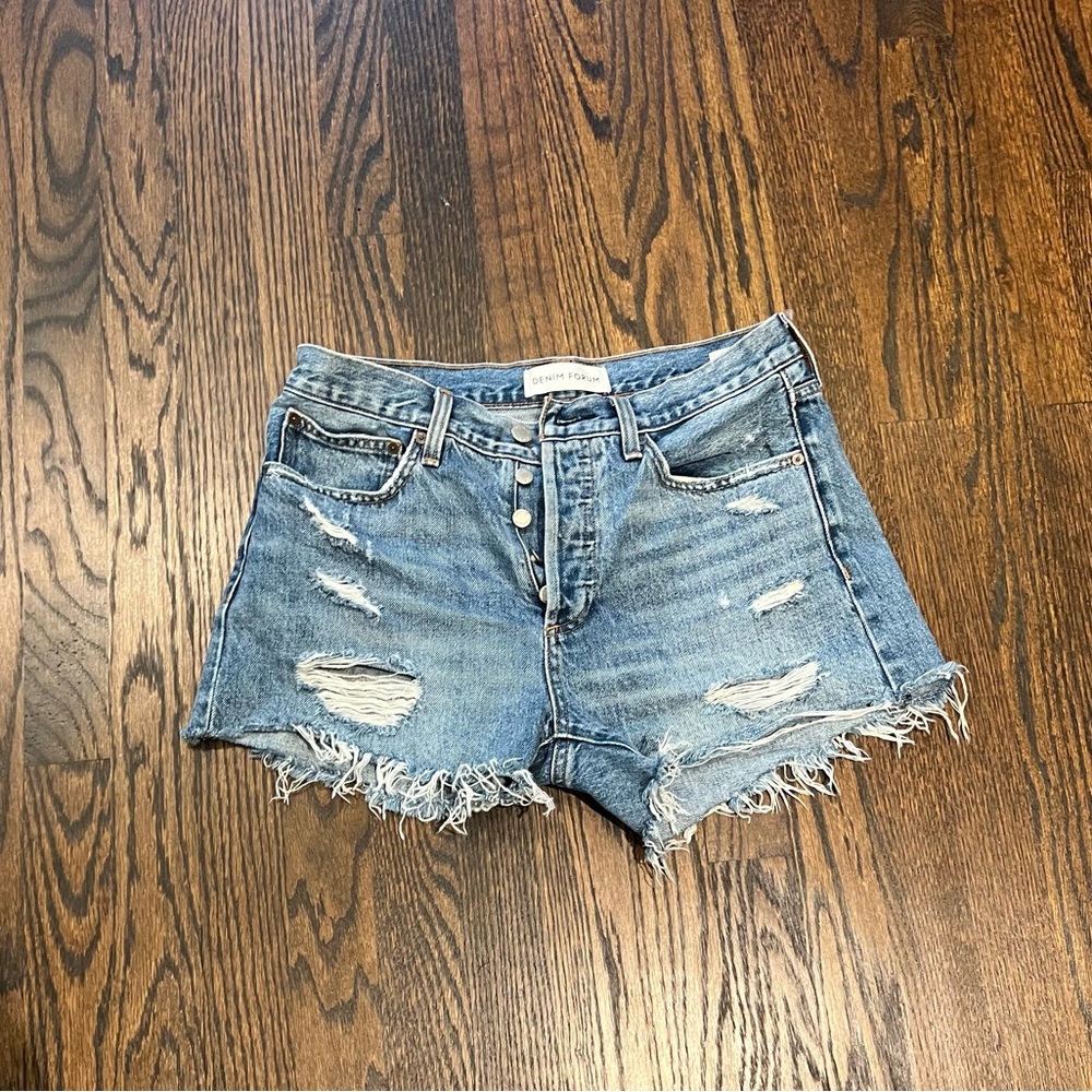 Denim ForumThe Ex Boyfriend Short high rise size 27